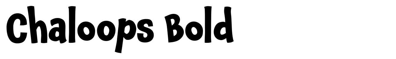 Chaloops Bold